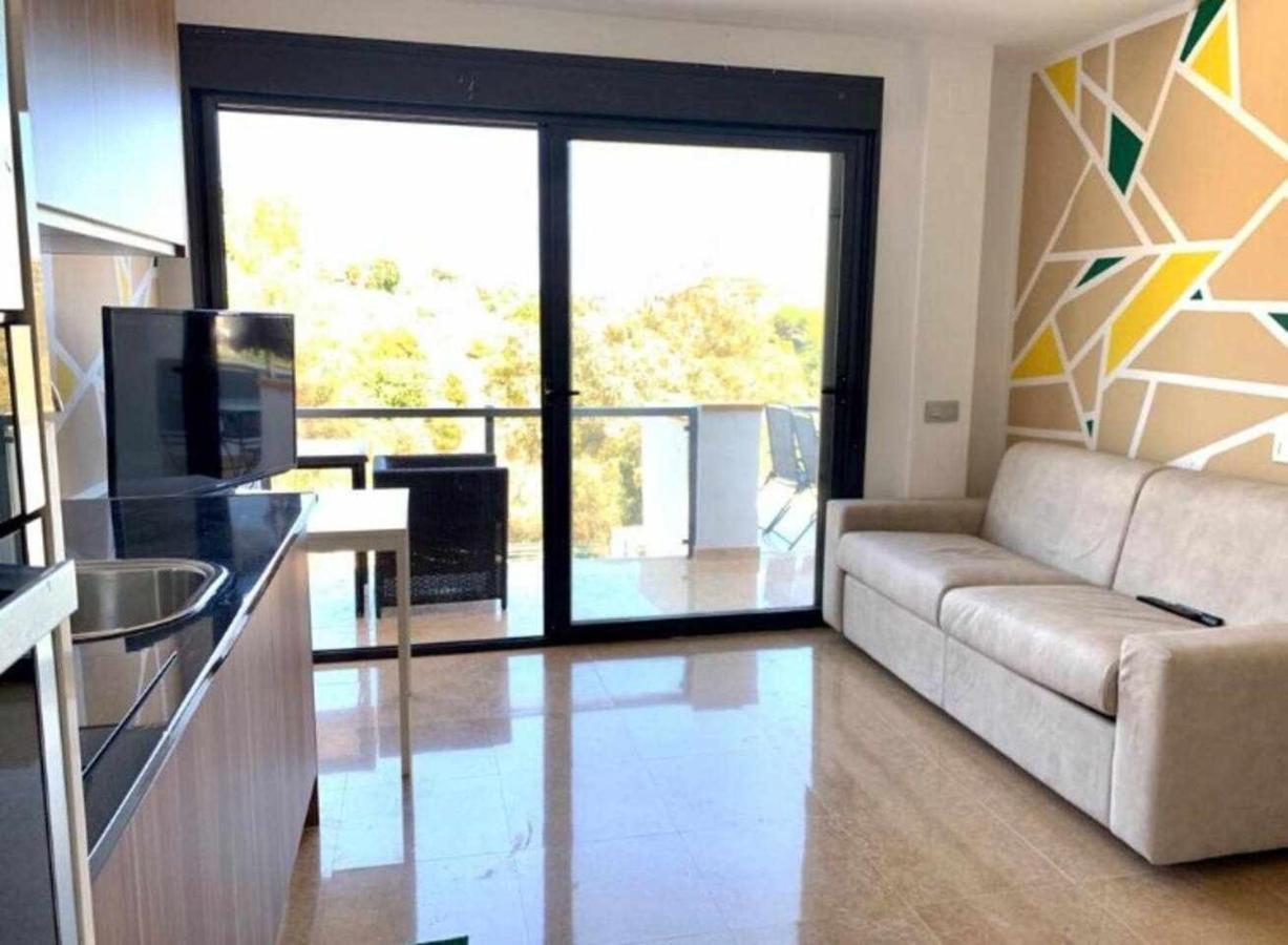 VillaEscondidaApartamento en chalet con vista abierta al mar Málaga Exterior foto