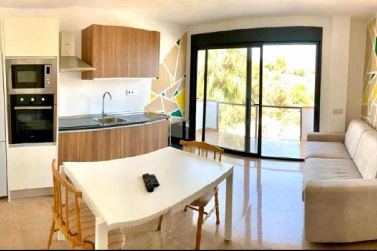 VillaEscondidaApartamento en chalet con vista abierta al mar Málaga Exterior foto